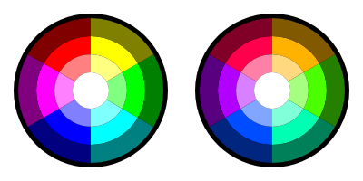 Color LessHue example.