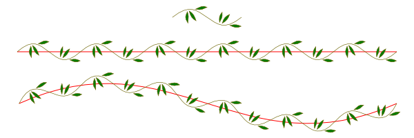 Pattern on Path example 4.