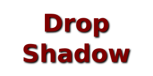 Drop Shadow.
