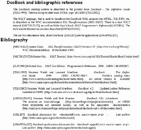 example of a bibliography