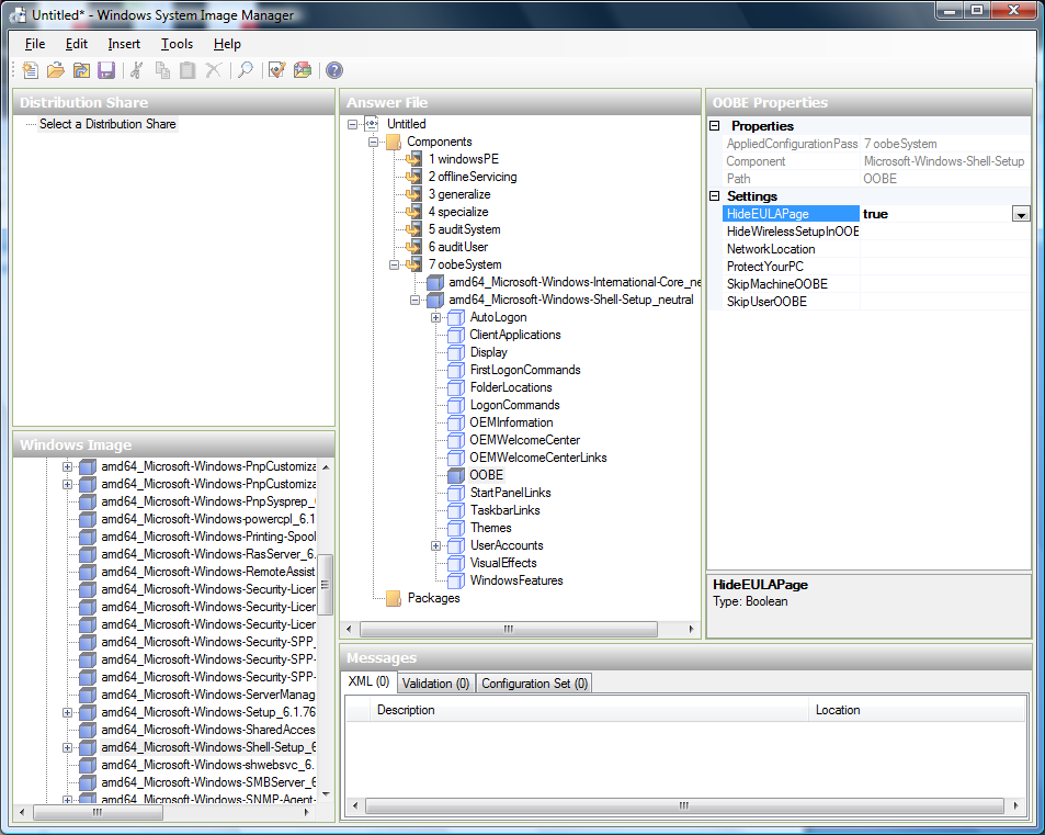 software-license.png: Depicts hiding the EULA page.