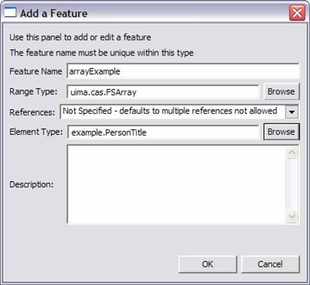 Specifying a Feature Structure