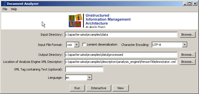 Document Analyzer GUI