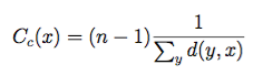 Vertex Closeness