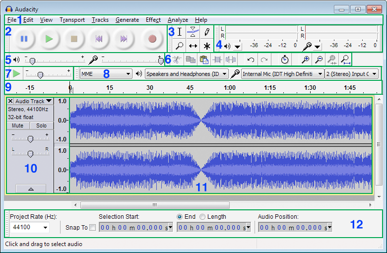 audacity manual for mac