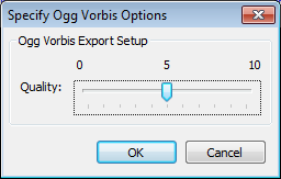 Ogg Vorbis Options