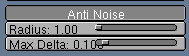 Anti Noise Filter Settings.