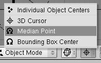 Set the reference center to Object center.