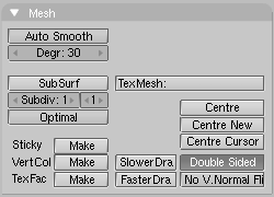 AutoSmooth button group in the EditButtons window.