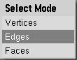 Select Mode menu