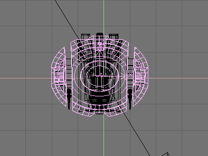 Separating the Raider parts to be textured.