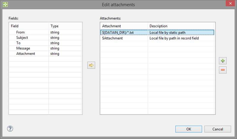 Edit Attachments Wizard