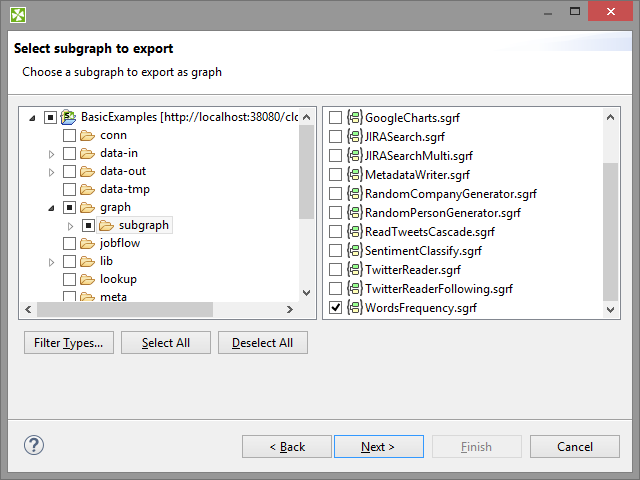 Converting Subgraph to Graph