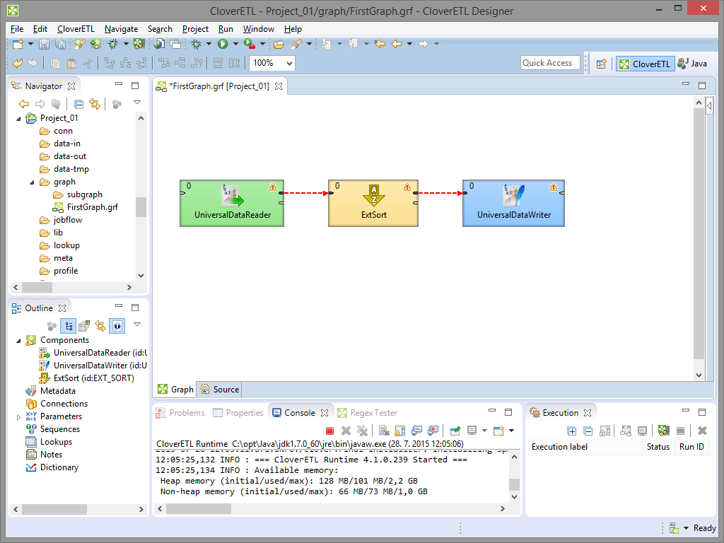 Components are Connected by Edges