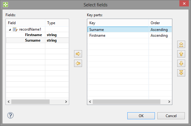 Defining a Sort Key