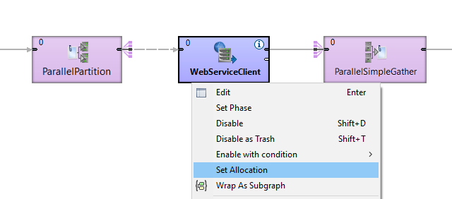 Parallel Run with Cluster Components