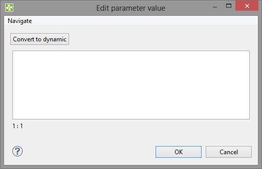 Edit Parameter Value