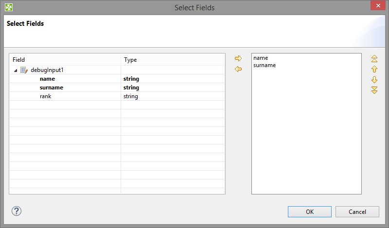 Multiple Fields - Choosing the Field