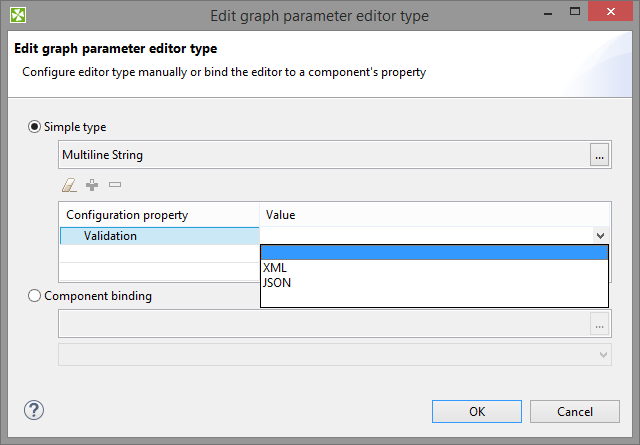 Multiline string parameter - configuration