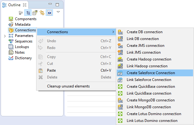 Creating Salesforce Connection