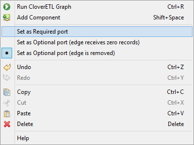 Setting up an Optional Port in Graph Editor