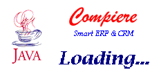 Compiere Smart ERP & CRM Loading...
