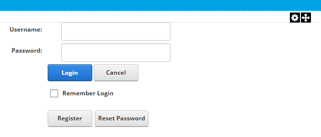 Account Login module