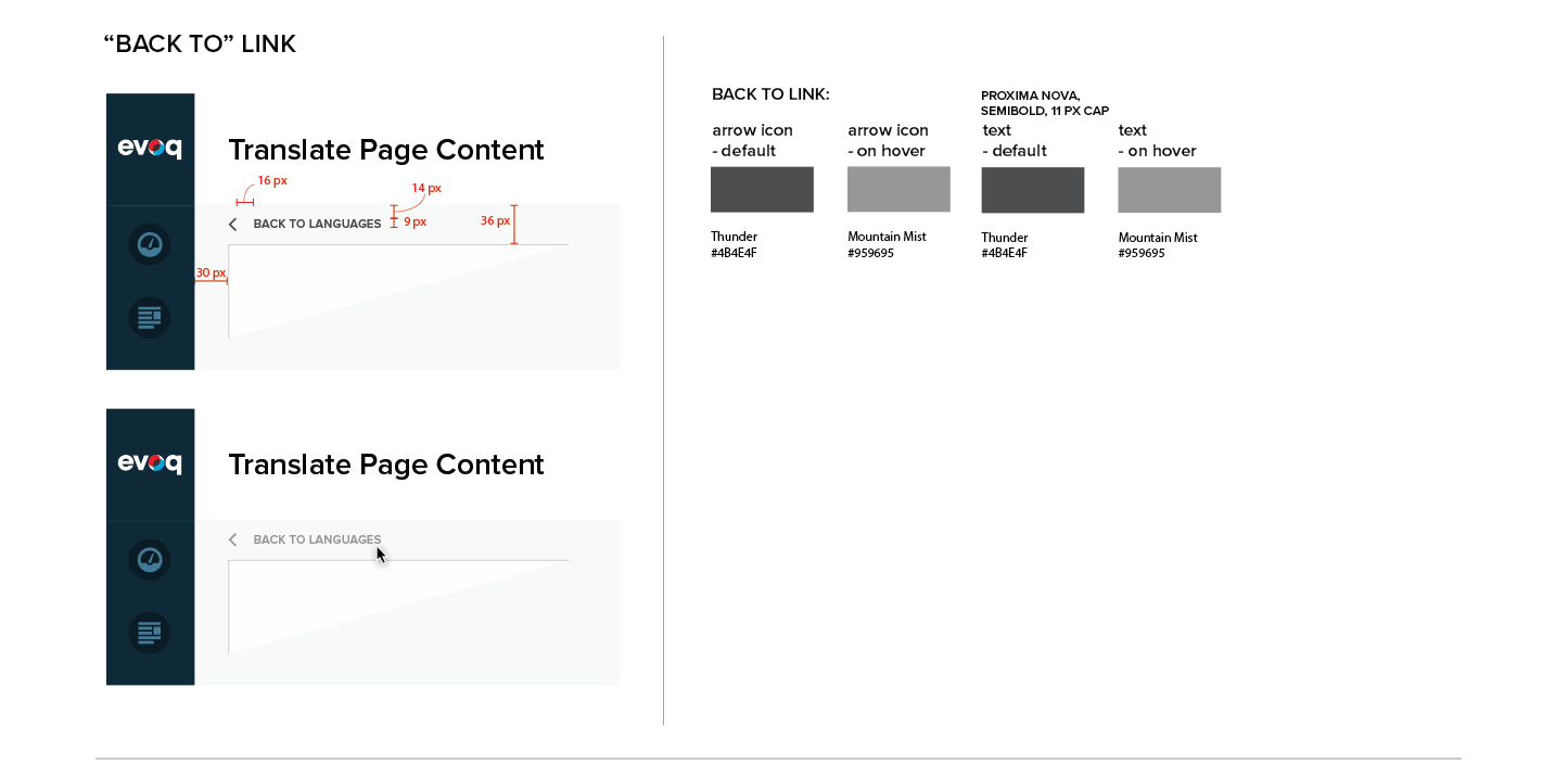 Persona Bar Style Guide - Back-to Link