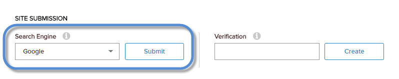 Site Submission > Search Engine