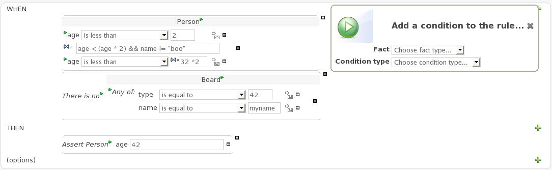 A more complex BRL example