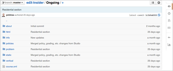 The edX-Insider course in GitHub.