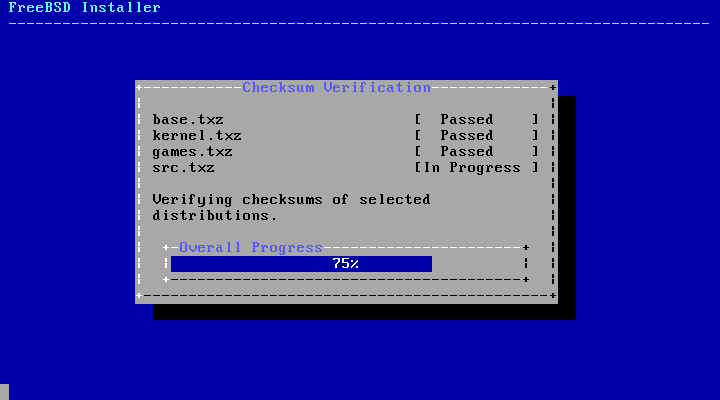 Verifying Distribution Files