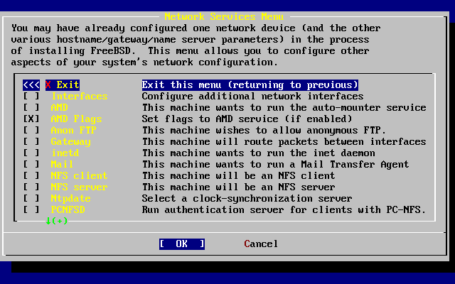 Network Configuration Upper-level