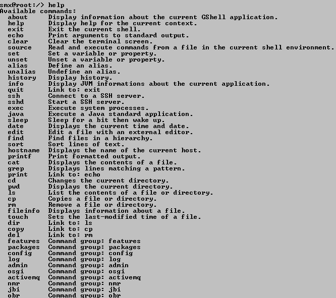 FUSE ESB Console Help