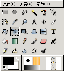 The Scale tool in Toolbox