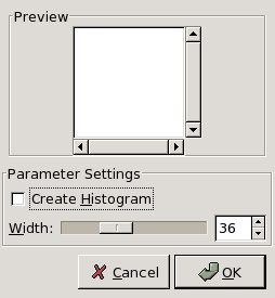 Destripe filter options