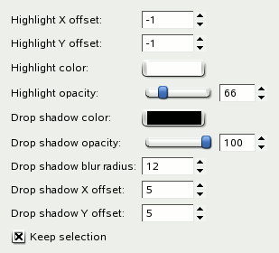 Xach-Effect options