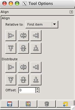 Align options