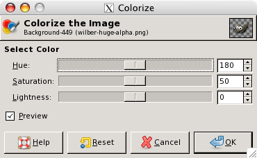 Colorize options