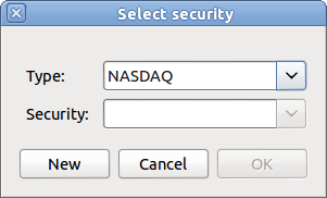 Select Security Window