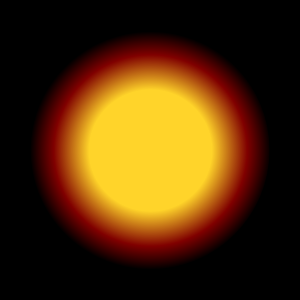 Solar flare gradient.