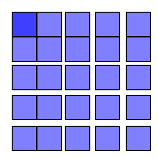 A P1 symmetry tiling with a constant shift 3.