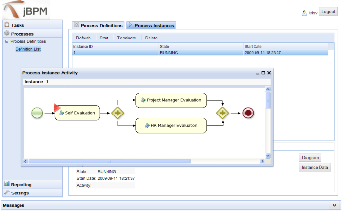 Managing your process instances