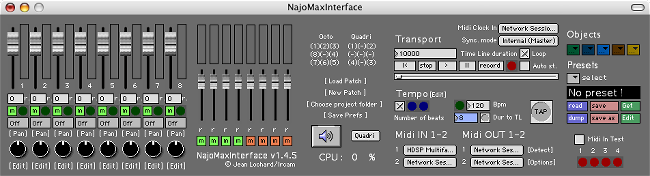 Fen&ecirc;tre principale