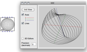 A 3DC and its editor.