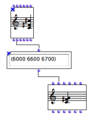 Using a text box to input data. Lock the box to preserve its content at the evaluation.