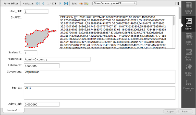 Geometry Data Viewer