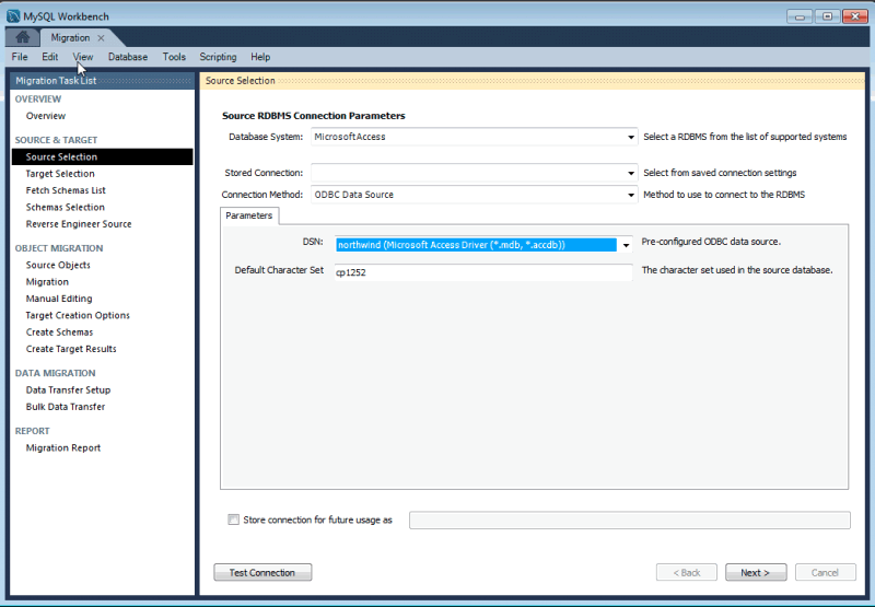 Access Source Selection