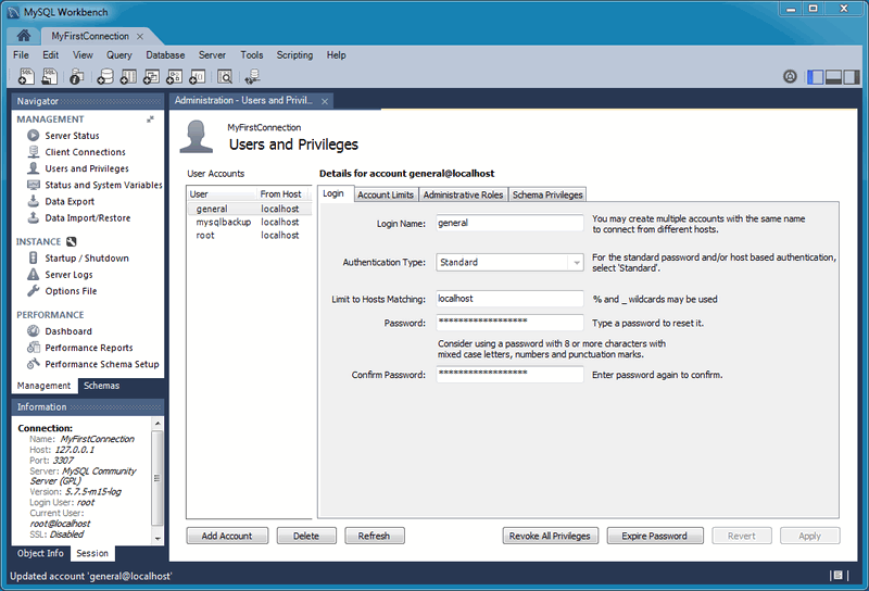 mysql community server limitation