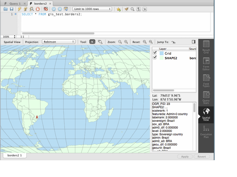 Spatial View Example